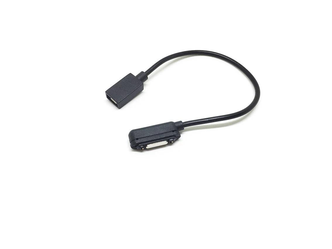 Кабель-переходник RDL to micro USB type B female 15см магнитный для зарядки Sony Xperia Z3 Compact Z2 Z1 Mini |