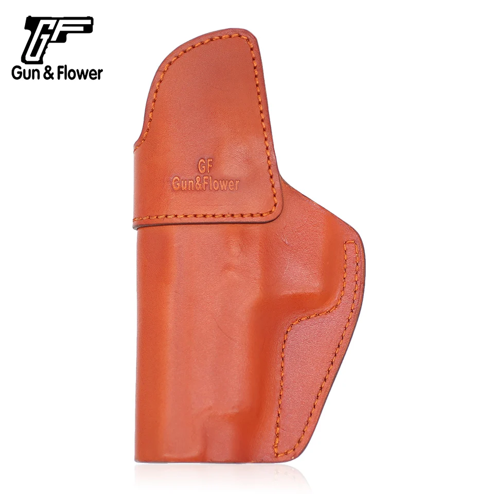 Gunflower тактическая IWB кожаная кобура Скрытая переноска подходит для большинства SIG P226 стиль пистолеты