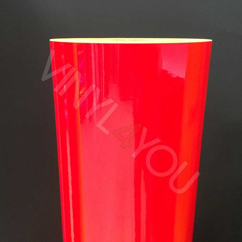 Пленка самоклеящаяся красная флуоресцентная |