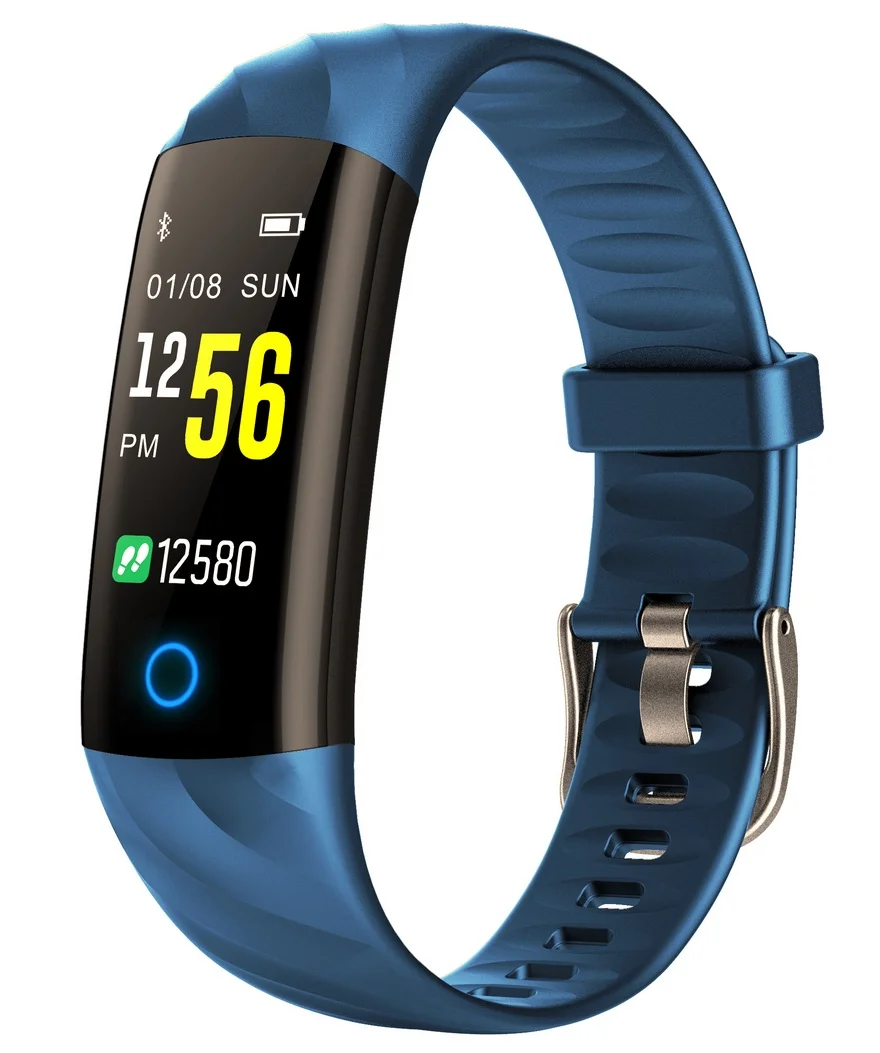 Водонепроницаемый фитнес-браслет CARCAM SMART BAND S5 - BLUE | Электроника