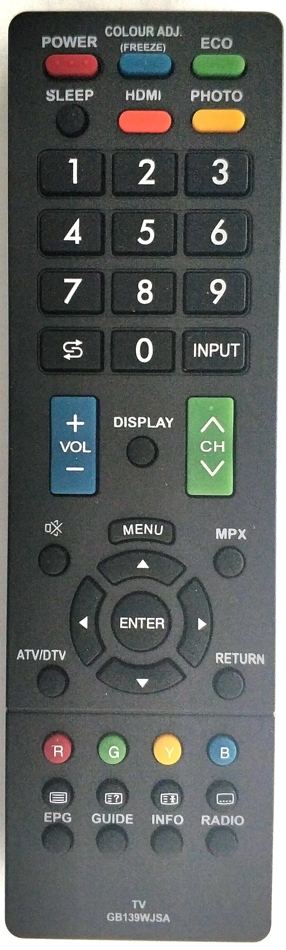 Пульт ДУ для SHARP GB139WJSA | Электроника