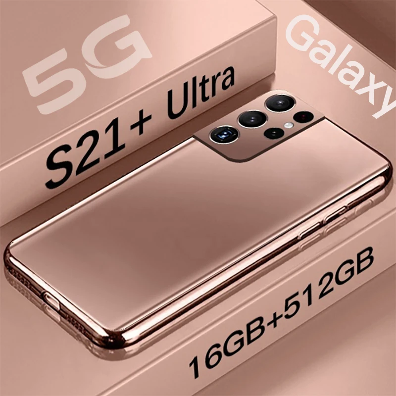 

Global Version Galaxy S21 Ultra Smartphone 16+512GB Full Screen Mobile Phone 6.7Full HD screen Cellphone 24+48MP Camera Dual SIM