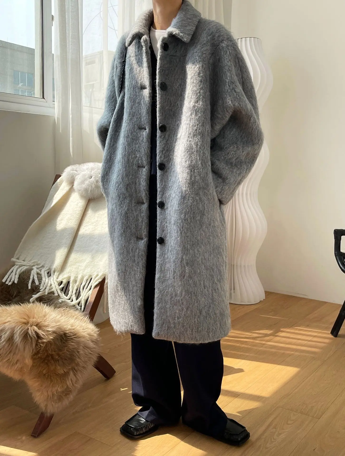 winter woman long coat