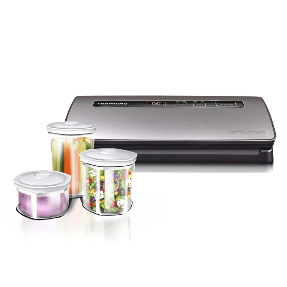 Вакуумный упаковщик REDMOND RVS M021 250 Вт|Вакуумные упаковщики| |