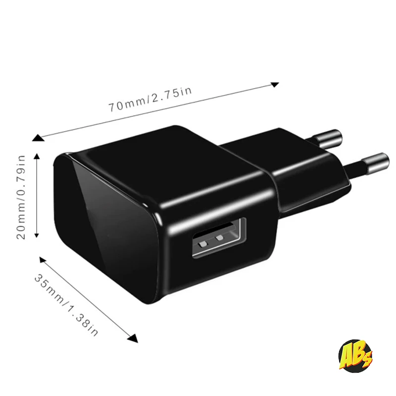 USB зарядный адаптер 2.4А 5В быстрое зарядное устройство для iPhone iPad Android Samsung планшет