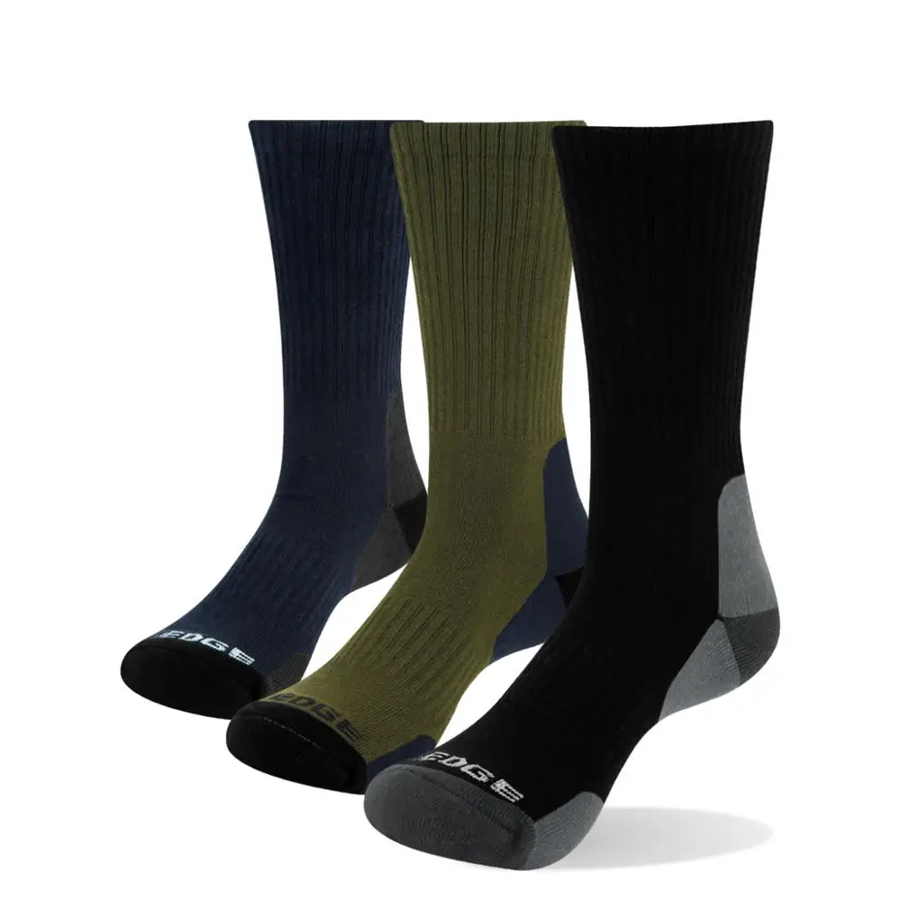 Мужские и женские носки YUEDGE Coolmax хлопковые с подушкой для спорта на открытом