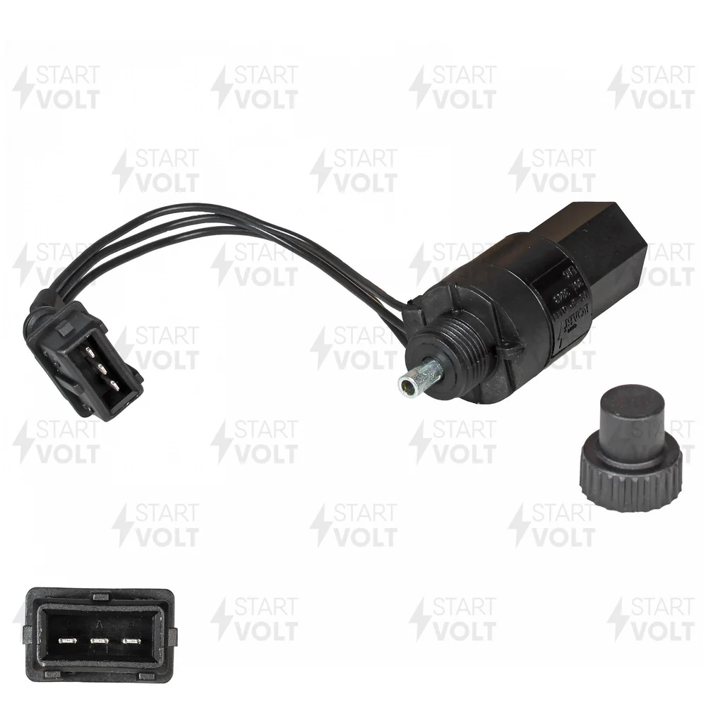 Датчик скорости 6-имп. с пр. (ОСТ прямоуг.) для а/м Лада 2110-2115 (VS-SP 0111) | Автомобили и