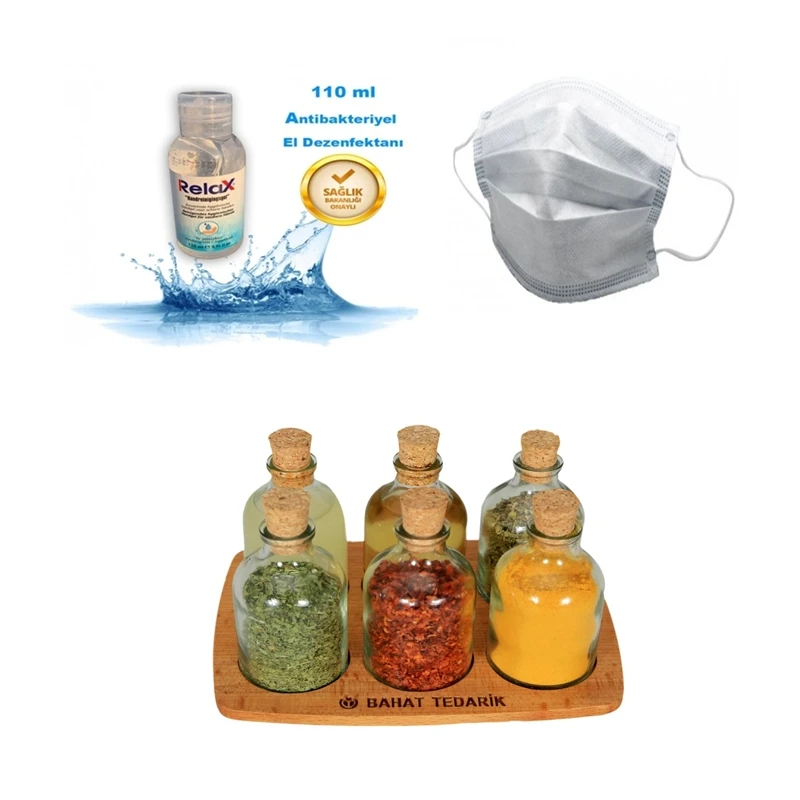 

Spice Set and Mask Gel Hand Disinfectant Set