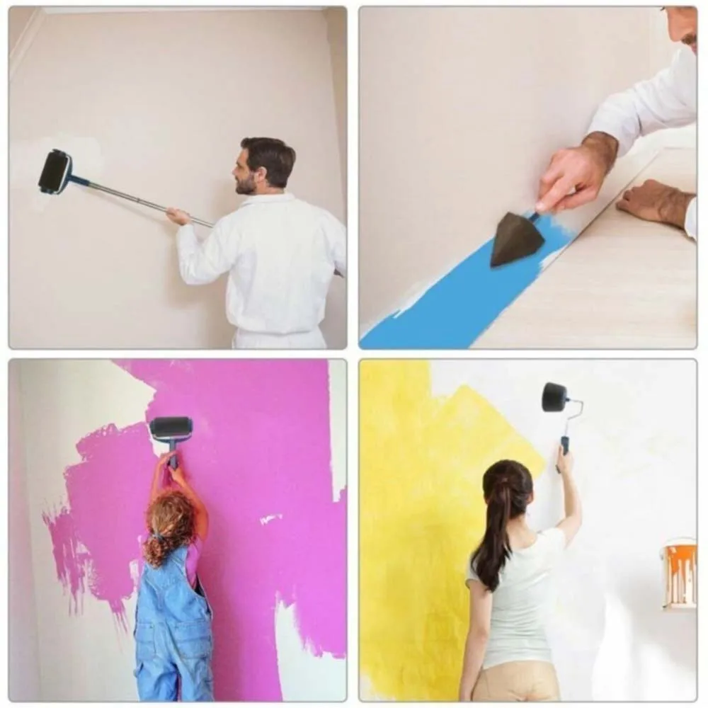 

Non-drip Multi-Function Paint Roller Set (5 Pieces)