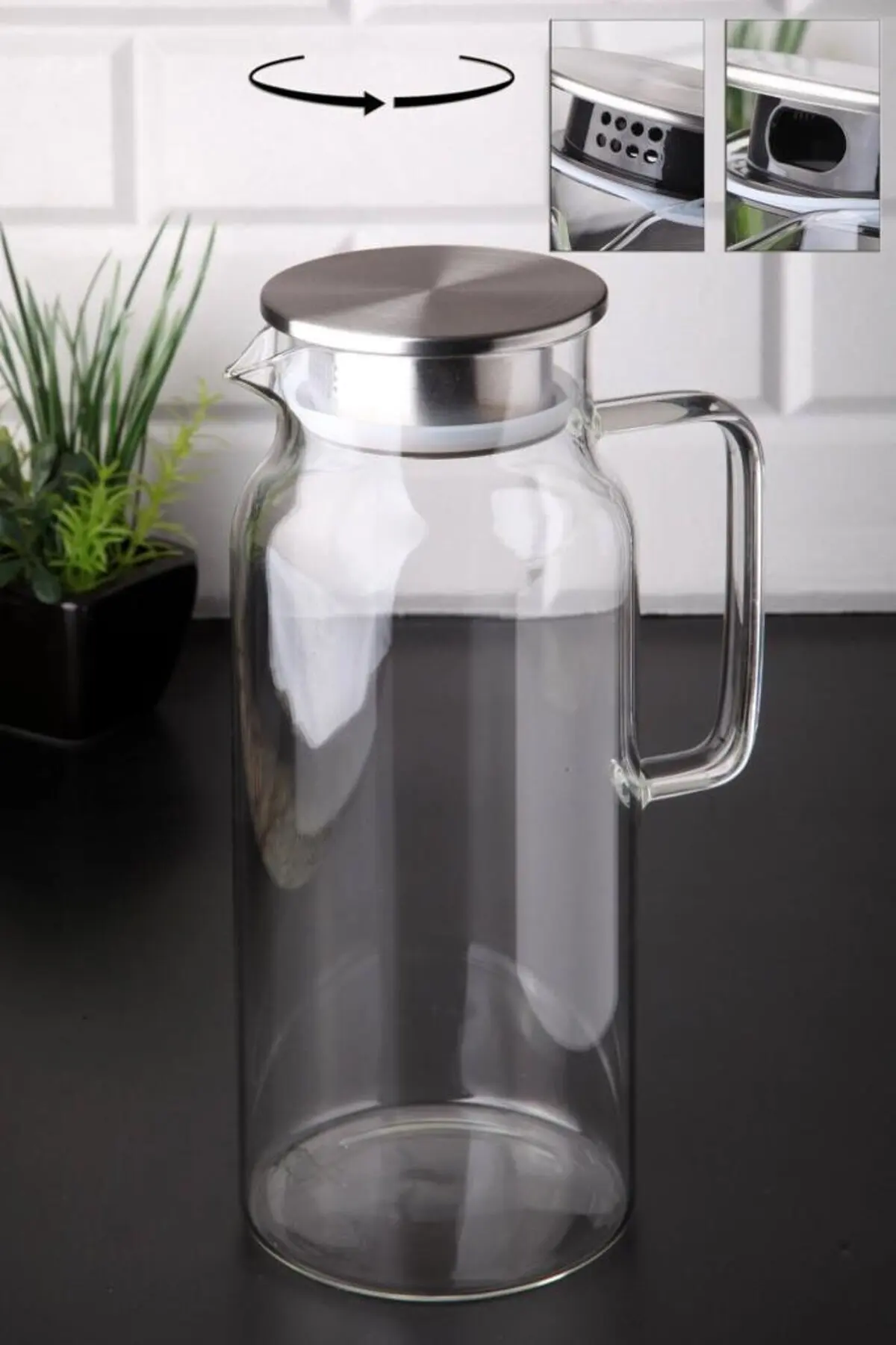 

Borosilicate Glass Jug 2lt.
