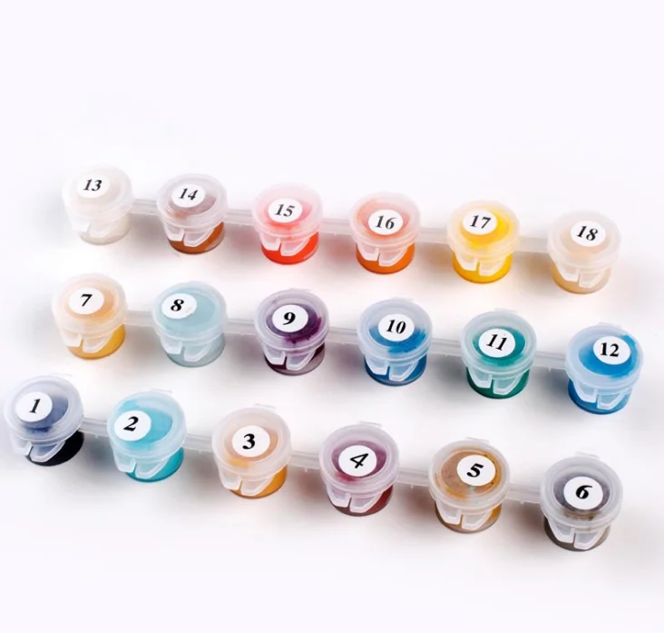 Картина маслом по номерам сделай сам украшение комнаты современный постер