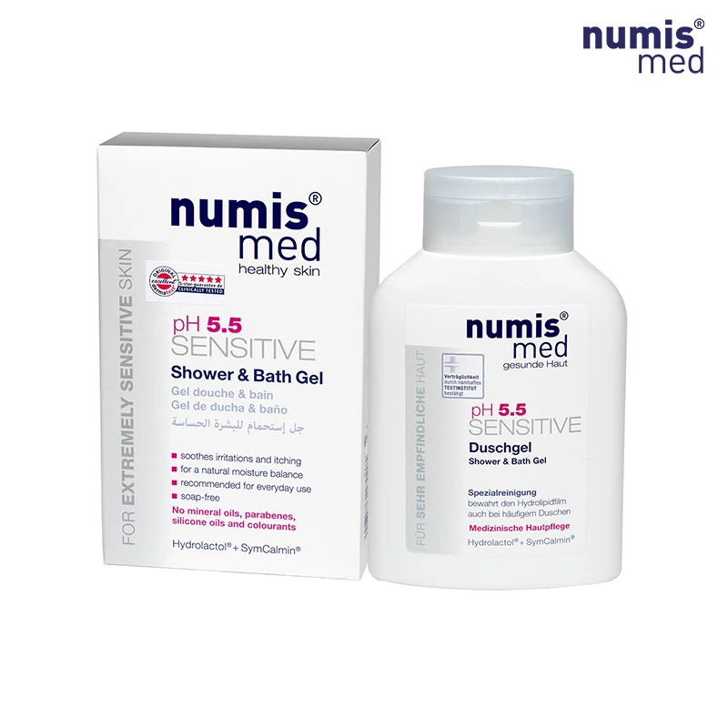 NUMIS MED Гель для душа и ванны "СЕНСИТИВ рН 5 5" 200 мл | Красота здоровье
