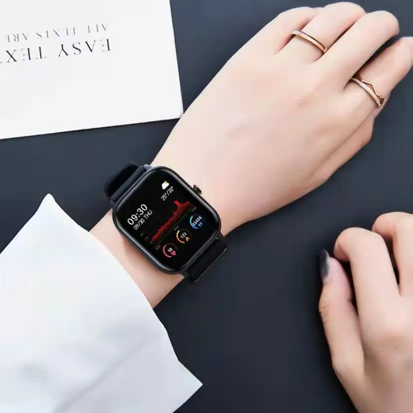 

Новинка 2021, женские умные часы с Bluetooth, фитнес-трекером, мониторингом сна и артериального давления, водонепроницаемые умные часы с сенсорным...