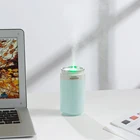 USB-вентилятор с ультразвуковым ароматерапевтическим распылителем 260 мл для эфирных масел с 7 видами окружасветильник и автоматическим закрытием