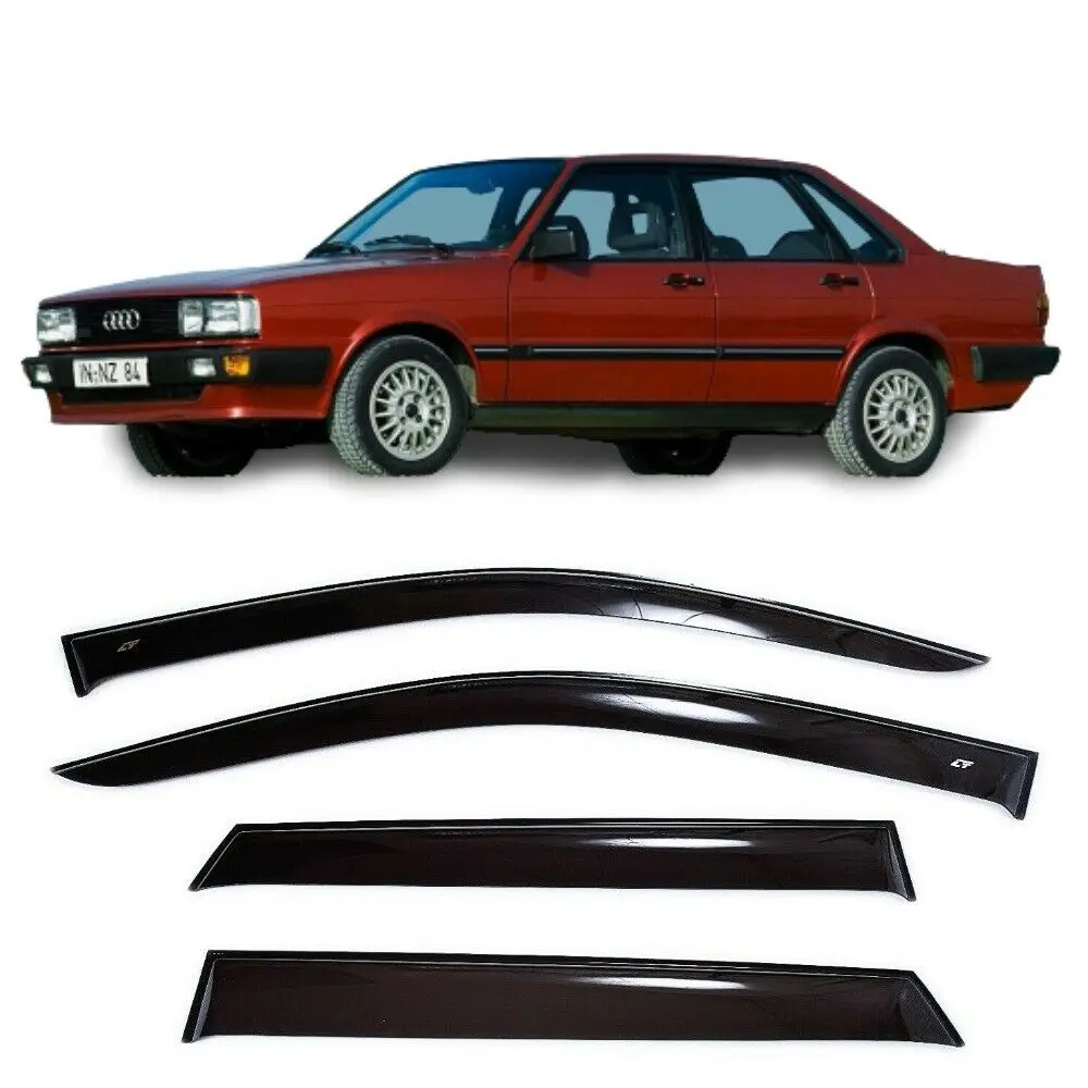 Дефлекторы окон Cobra Tuning A11678 на авто Audi 80 (B2) lll Sedan 1978 1986 4 шт./комп. ветровики от дождя