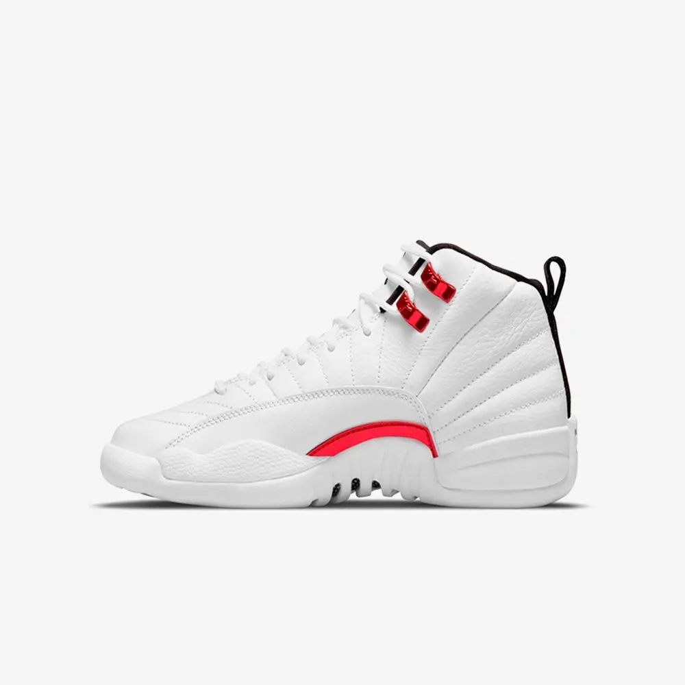 Original Nike Jordan Air 12 Retro 'Twist' (GS) teenage Child White Sport Shoes 153265-106 Children Sneaker | Спорт и