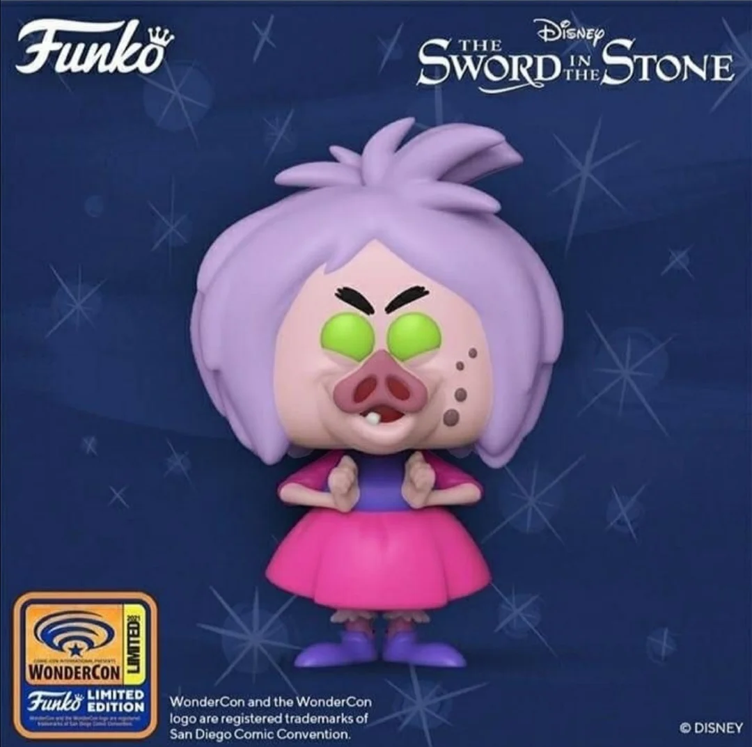 48548 FUNKO POP! Merlin Очаровательная-госпожа Mim - EXC. PLAYMYCENTER/WC21 оригинальные декоративные