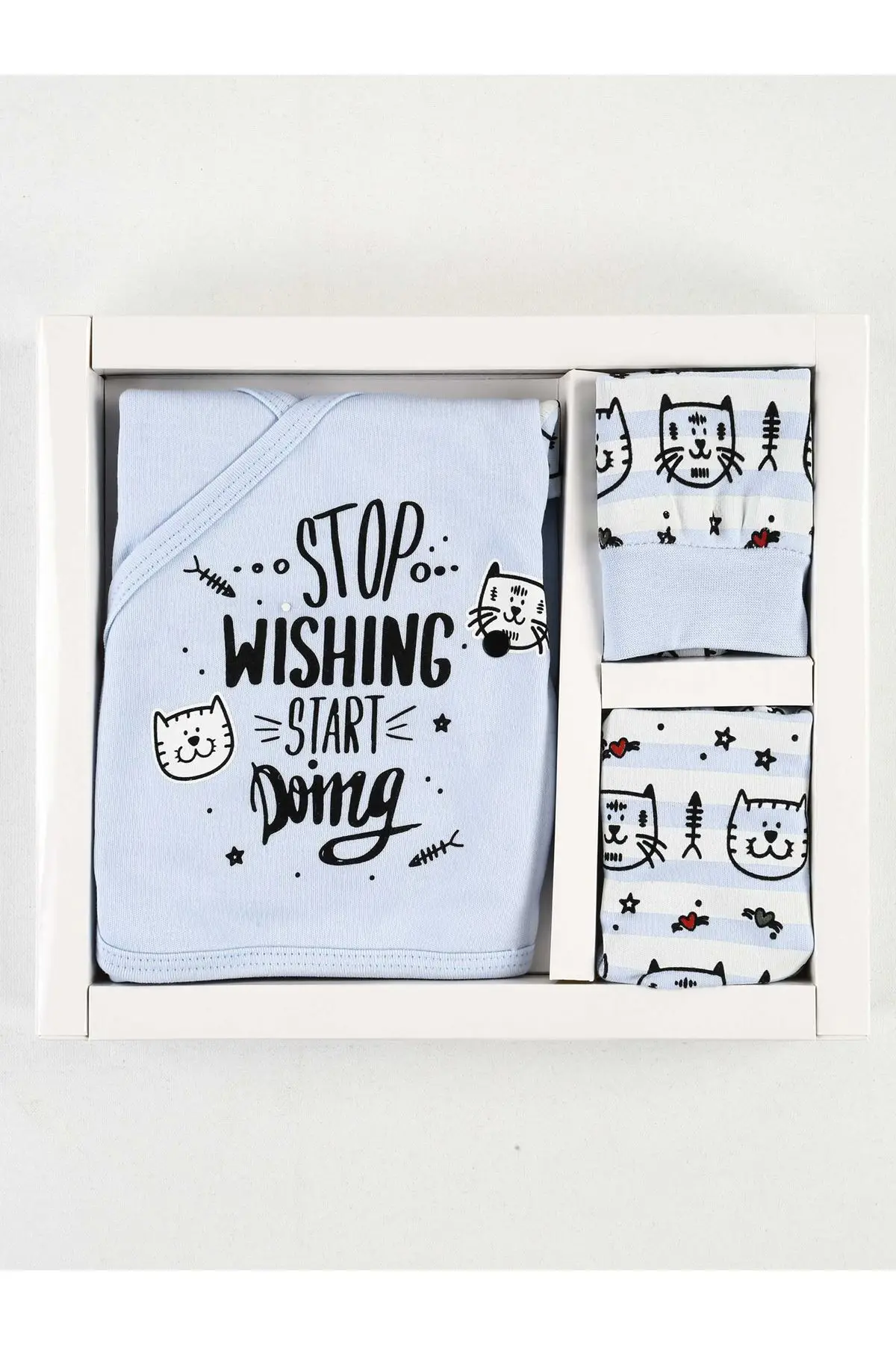 Синий кот 5 li новорожденный Мужской Детский выход больницы| |