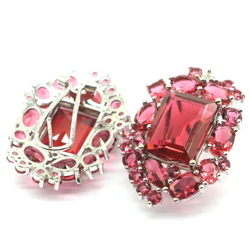 34x24 мм 2020 Новое поступление 13 4 г розовый Raspberry Rhodolite гранат подарок для женщин