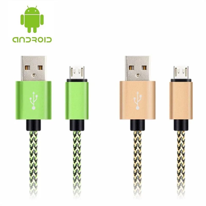 

Cble MICRO USB pour recharge rapide et synchronisation des donnes, 20cm/1m tlphone portable, compat