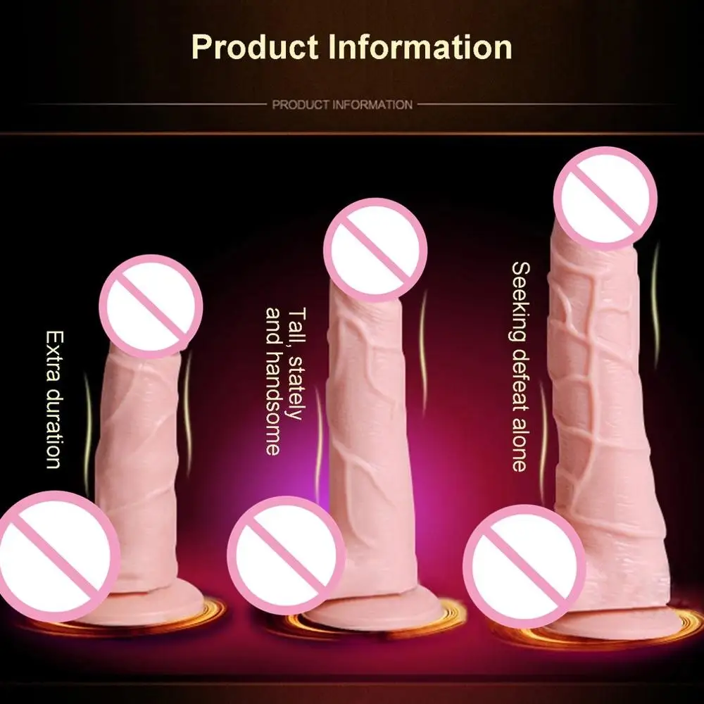 Огромный дилдо Анальный Анальная пробка Реалистический Пенис эротические