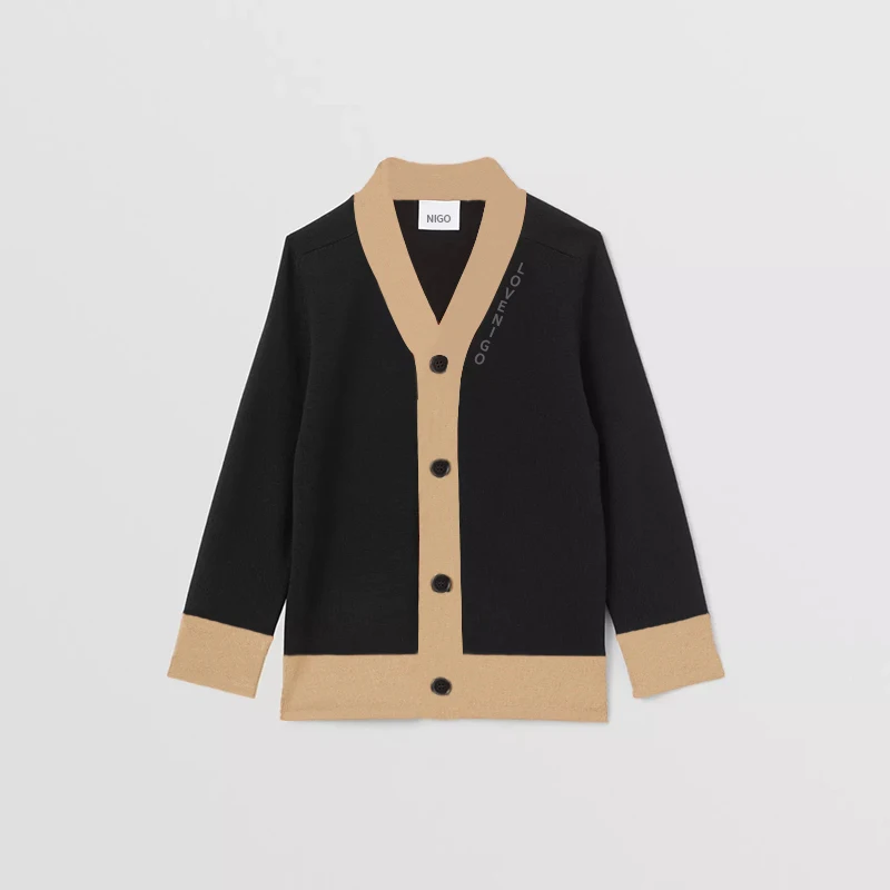

NIGO Children's Striped Long Sleeve Knit Cardigan #nigo37353