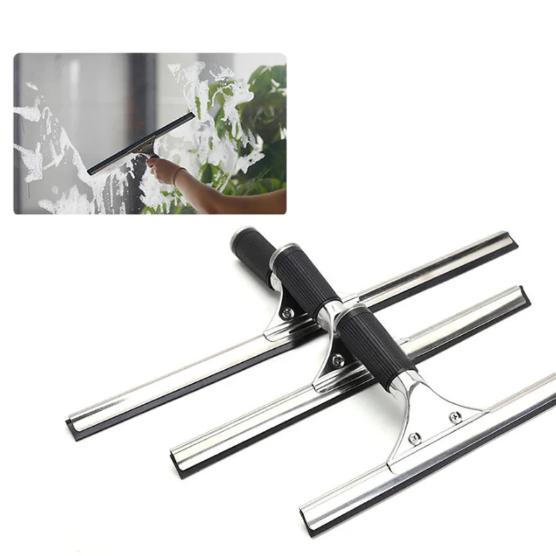 25 35 45cm glass cleaning wiper car house window squeegee rubber blade windows bathroom tiles shower glass screens clean free global shipping
