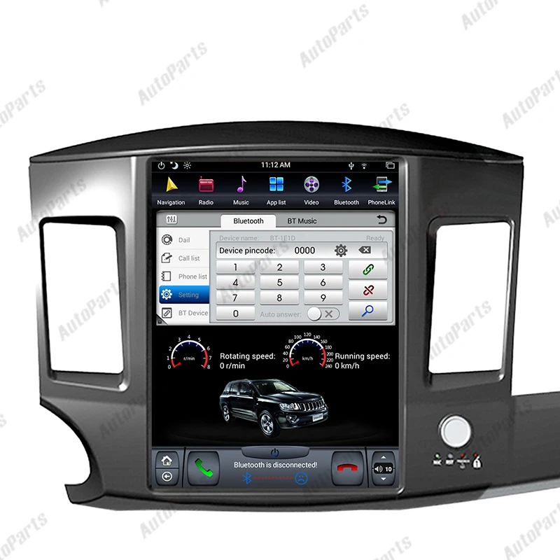 KUKUZ 12 1 &quotAndroid 9.0 IPS 4G-64G Tesla style автомобильный DVD GPS-навигатор радио для Mitsubishi Lancer