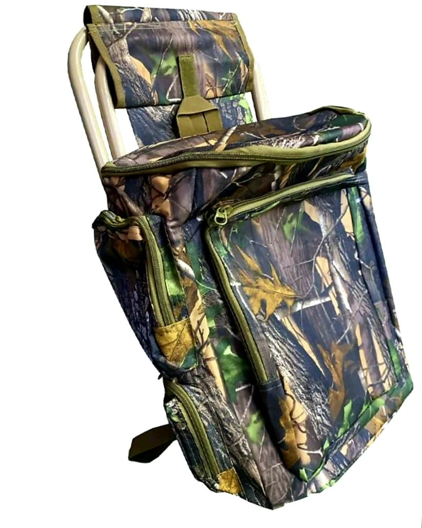 Folding tourist chair with backpack. Tourist backpack |