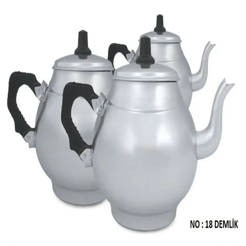 

Aluminum Camping Teapot 1.5 lt High Quality Heat Resistant Handle Picnic Travel Outdoor Teapot Kettle Samovar Teapot