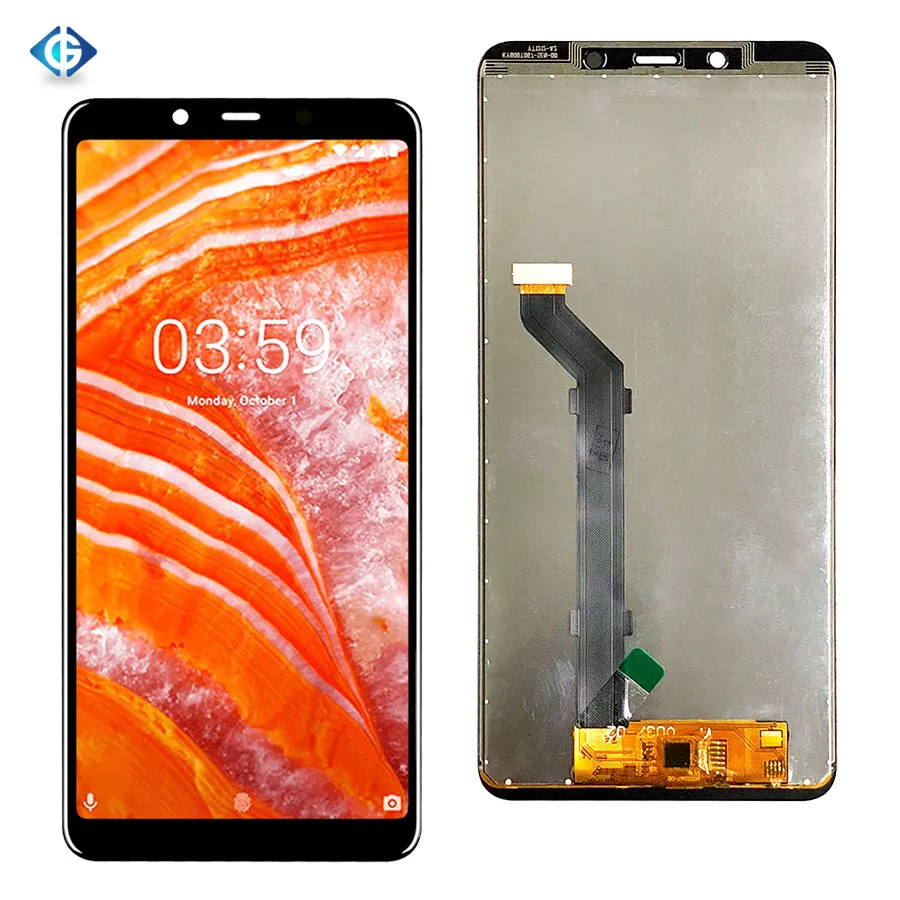Для Nokia 3 1 Plus ЖК дисплей сенсорный экран дигитайзер в сборе для запасные