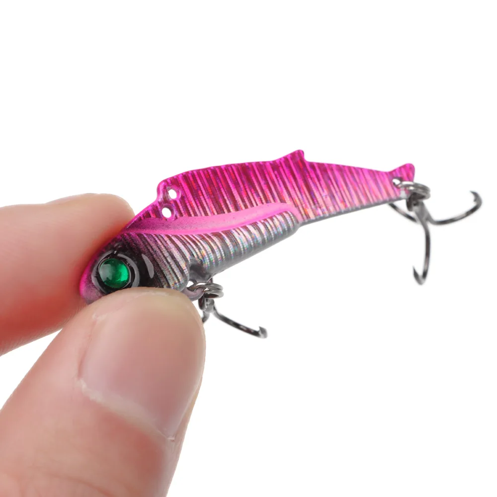 Приманка рыболовная Вибрирующая с блестками 46 мм 7 5 г | Спорт и развлечения