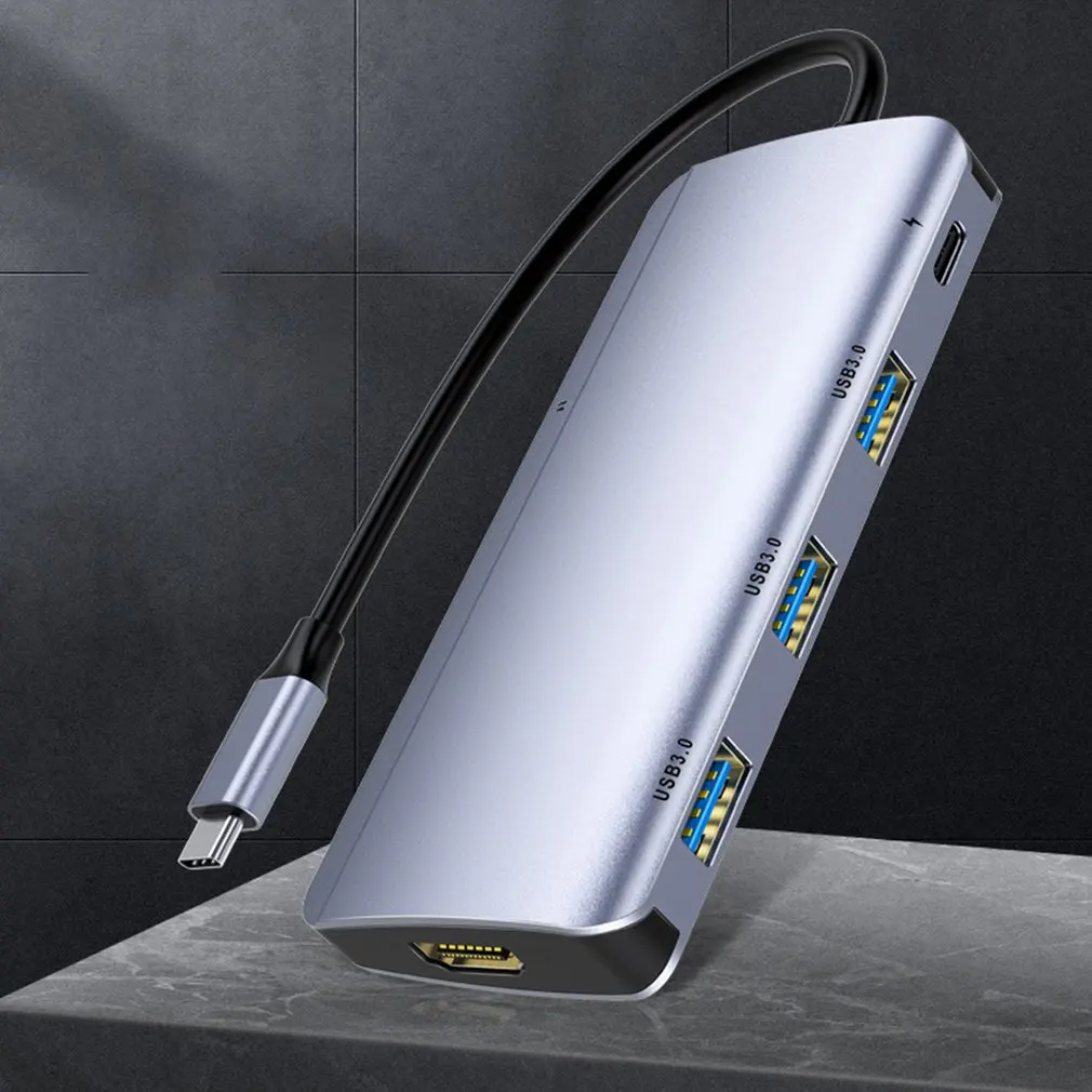 

USB 3.0 To USB 4-in-1 Hub USB 3.0 USB2.0 2013U Aluminum Alloy Expansion Dock For USB Type Computers Type-C Hub