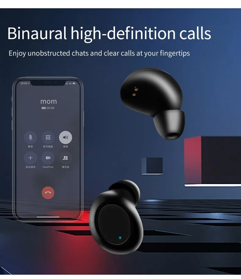 Оригинальные беспроводные наушники J2 TWS Bluetooth спортивные мини-наушники