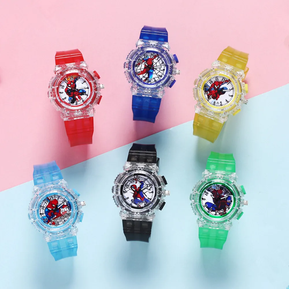 Часы светодиодные Холодное сердце для девочек Мультяшные игрушечные фигурки