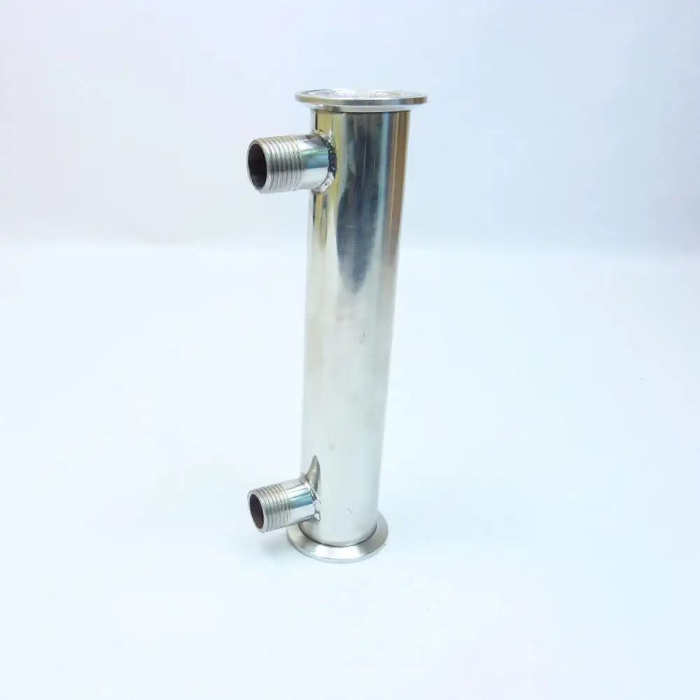 Дефлегматор 4 трубки Д8 длина 20 см подвод воды резьба 1/2 дюйма