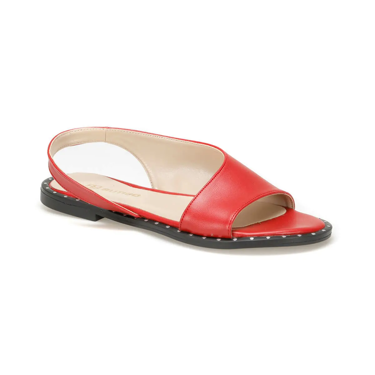 FLO/красные женские летние сандалии старинные повседневная женская обувь ретро на