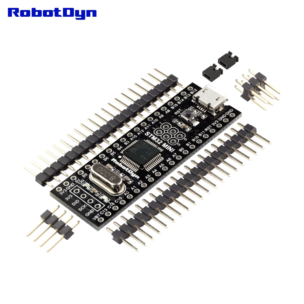 Черная таблетка STM32F103C8T6 (64 КБ) и APM32F103CB (128Кб) макетная плата STM32/APM32 ARM Cortex-M3 - купить