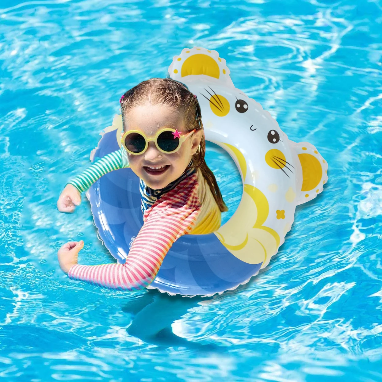 

Mouselet Swimming Ring For Kids Children Pool Float Mouse Swim Ring Water Swimming Circle Pool Party Toys Decoration