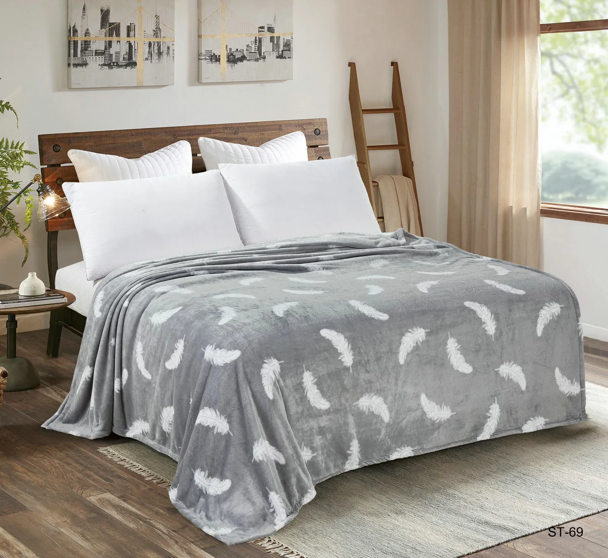 Плед велсофт ВЕКТЕКСТИЛЬ | Дом и сад