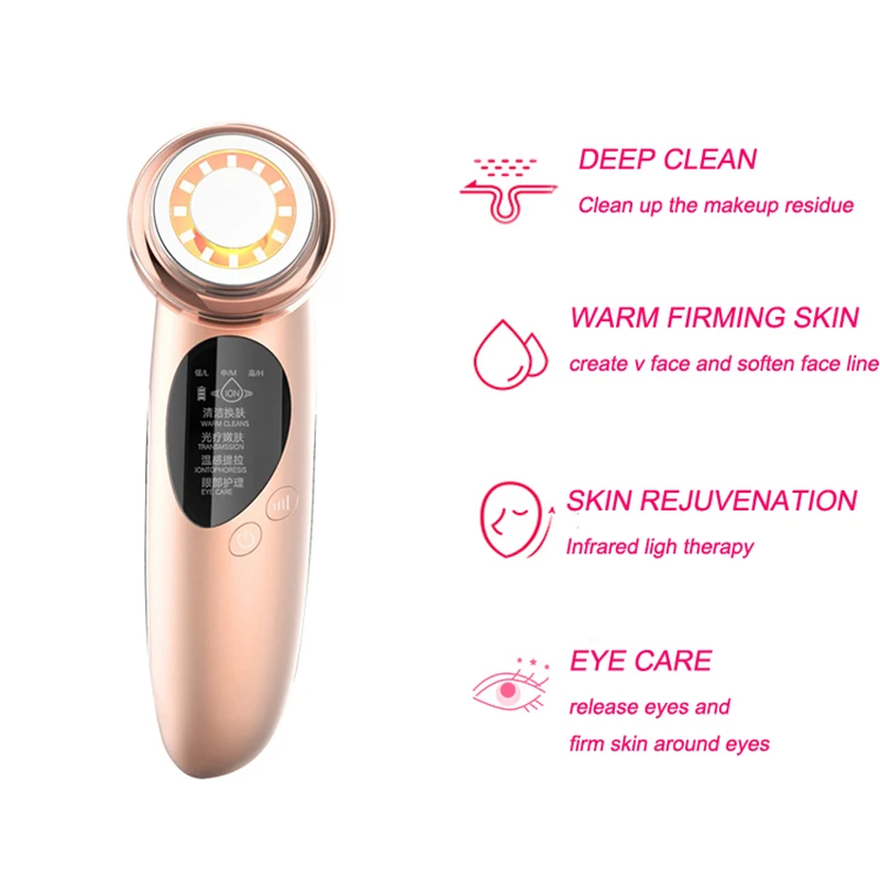 Мезотерапия ЭМС для кожи лица Электропорация радиочастотсветодиодный