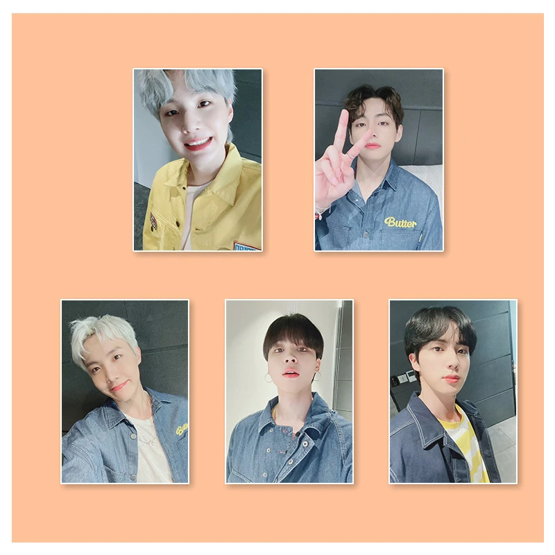 

KPOP Bangtan Boys Album Butter Photo Poster HD Dormitory Wallpaper JIMIN JIN Wall Sticker Room Decorative Painting 4PCS/SET X28