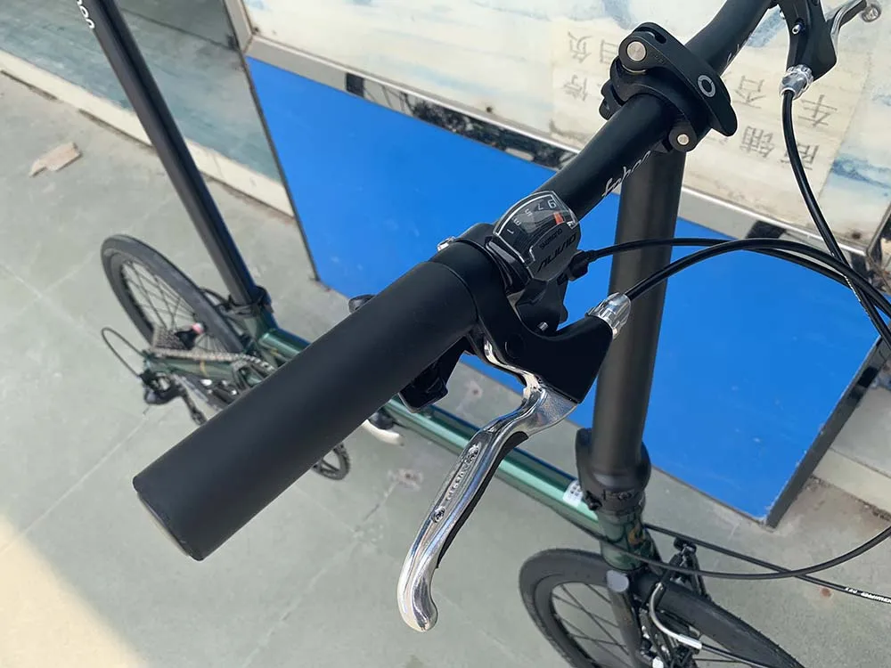 Fnhon Gust CR-MO стальной складной велосипед 1" 305 349 Minivelo мини веловелосипед городской коммутирующий велосипед V тормоз 9 скоростей