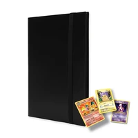 360 cards capacity trading card games collection binder for pokemon cards binder 9 pocket album folder side loading for tcg
