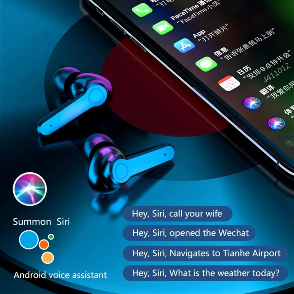 TWS-стереонаушники с поддержкой Bluetooth 5 1 и сенсорным управлением |