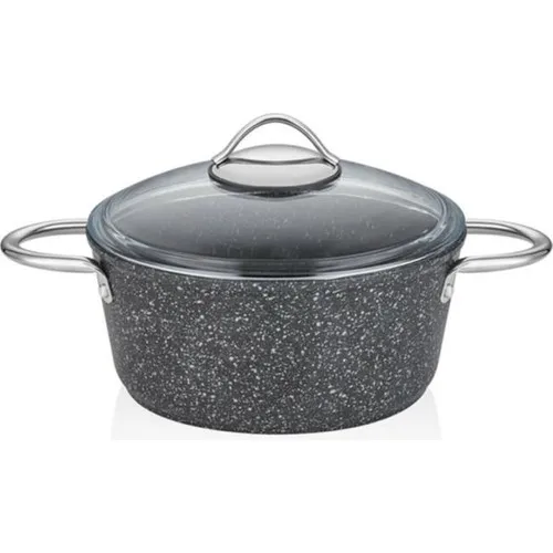 

BERNARDO HSL-82 GRANADA 20 CM DEEP POTS GRANITE BLACK