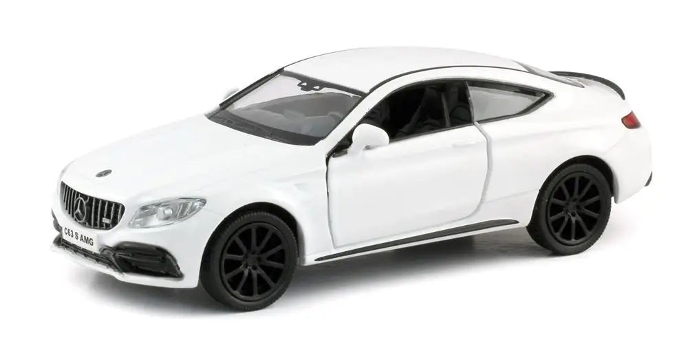 Машина металлическая RMZ City 1:32 Мерседес Бенц C63 S AMG Coupe 2019 (белый) Uni Fortune 554987-WH |