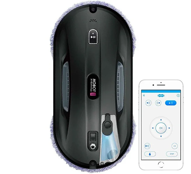 Робот мойщик окон Hobot 388 Ultrasonic|Электрические стеклоочистители| |