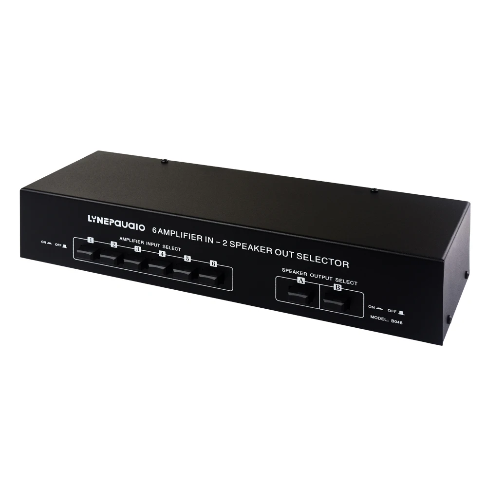Усилитель мощности и звуковой выключатель 6 в 2 out распределитель звуковых