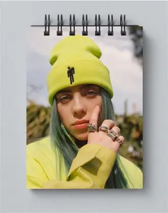 Блокнот Billie Eilish Билли А?йлиш № 1 А6 |